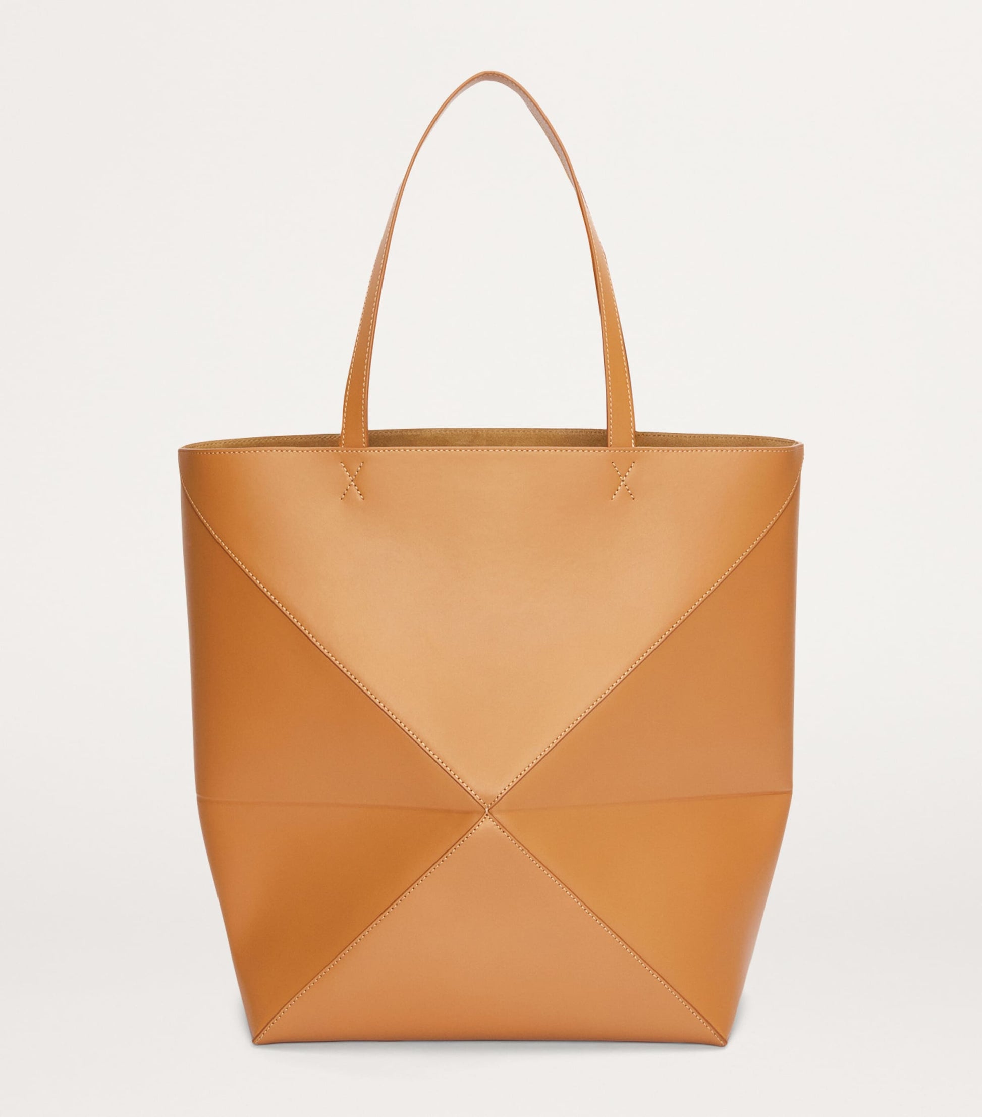 LOEWE XL Leather Puzzle Fold Tote Bag