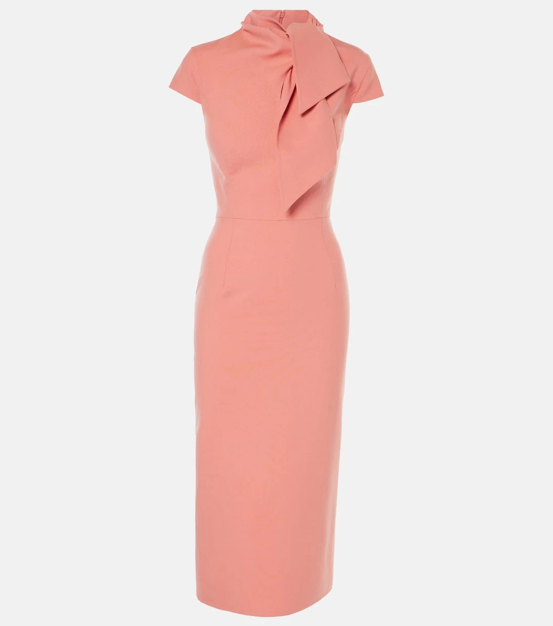 Oscar de la Renta - Wool-blend midi dress