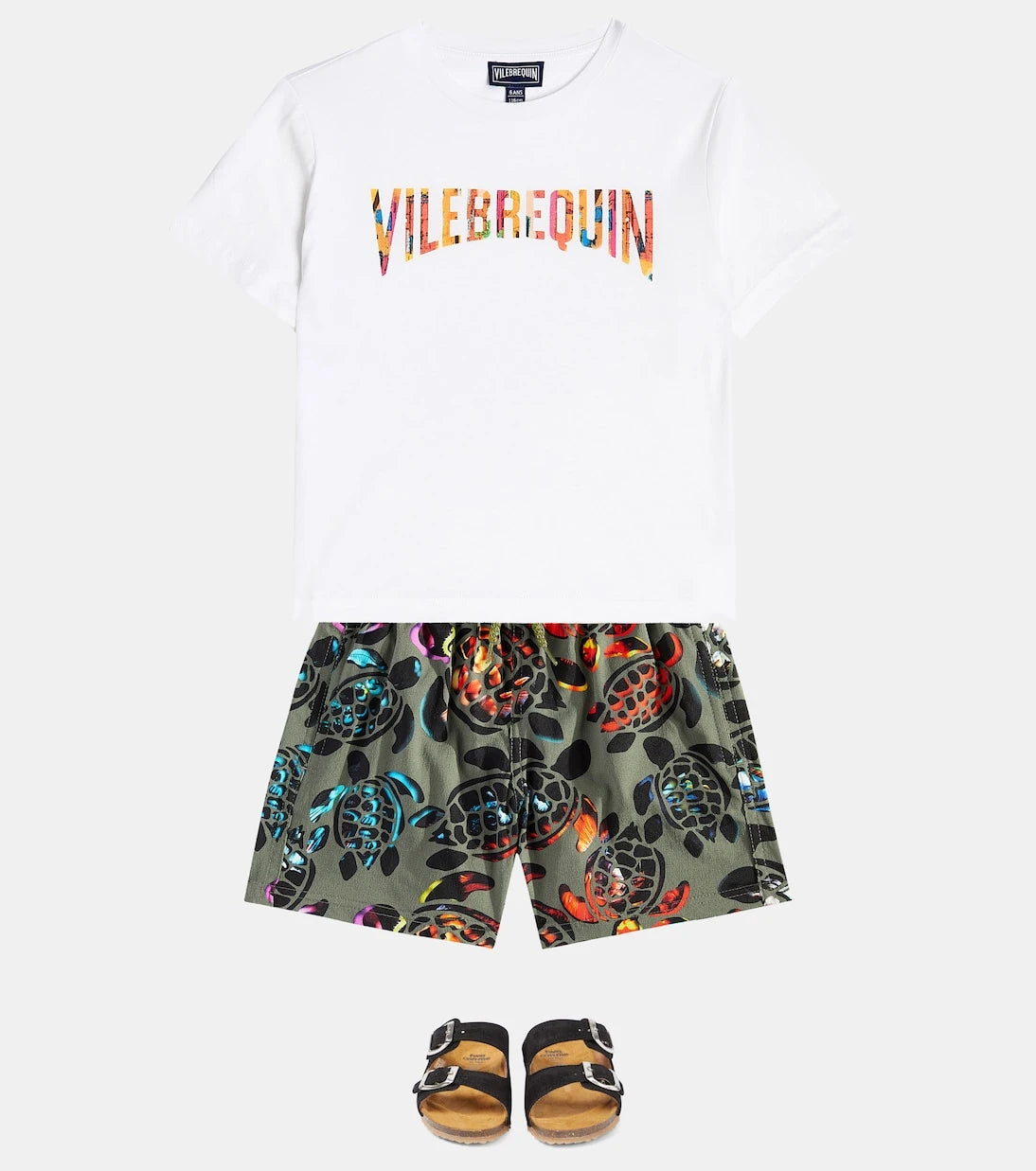Vilebrequin Kids - Moorise printed swim trunks