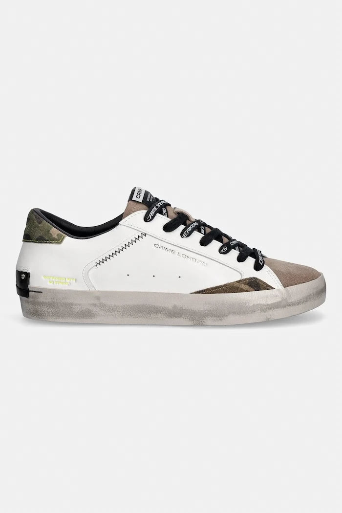 Crime London DISTRESSED маратонки мъжки от кожа