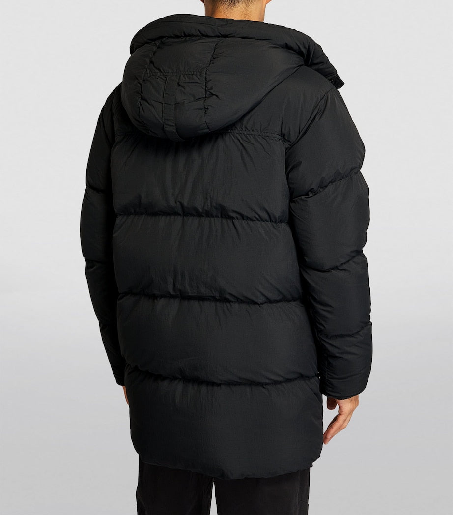 Canada Goose Grey Macmillan Hooded Puffer Jacket