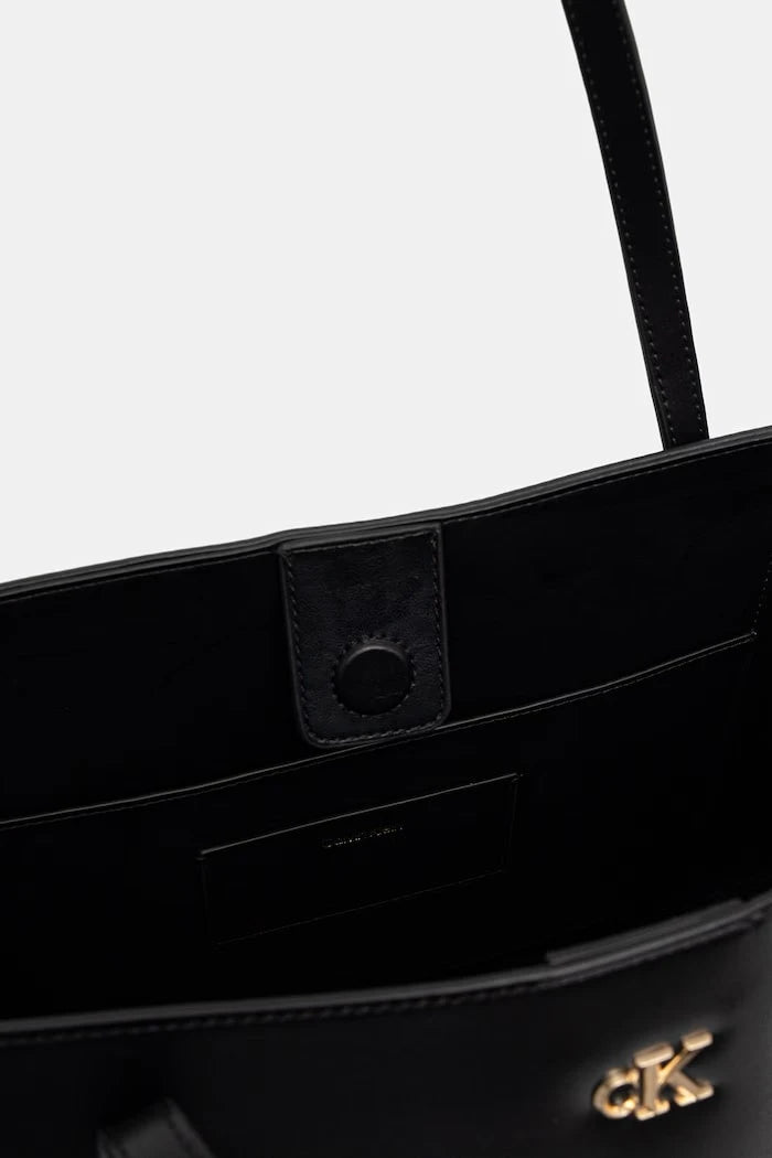 Calvin Klein suni deri kadın alışveriş çantası