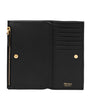 Prada Black Large Saffiano Leather Bifold Wallet