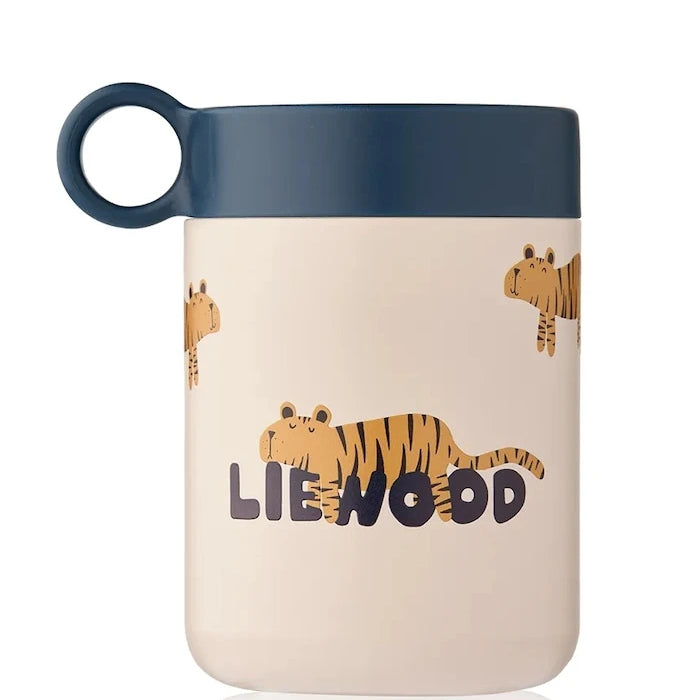 Liewood Çocuklar için Termos Yemek Kabı Kiani Printed Food Jar