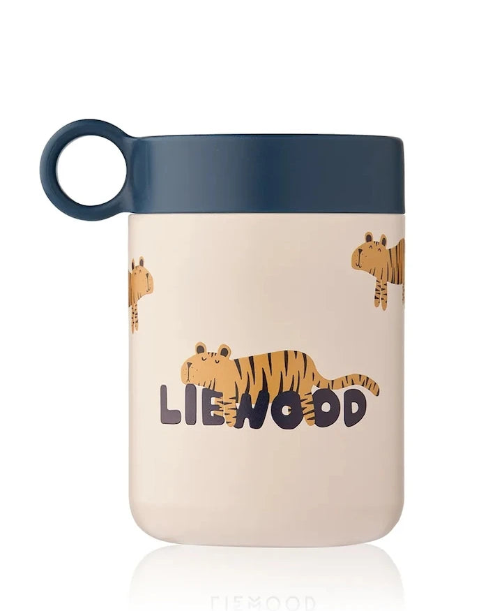 Liewood Çocuklar için Termos Yemek Kabı Kiani Printed Food Jar