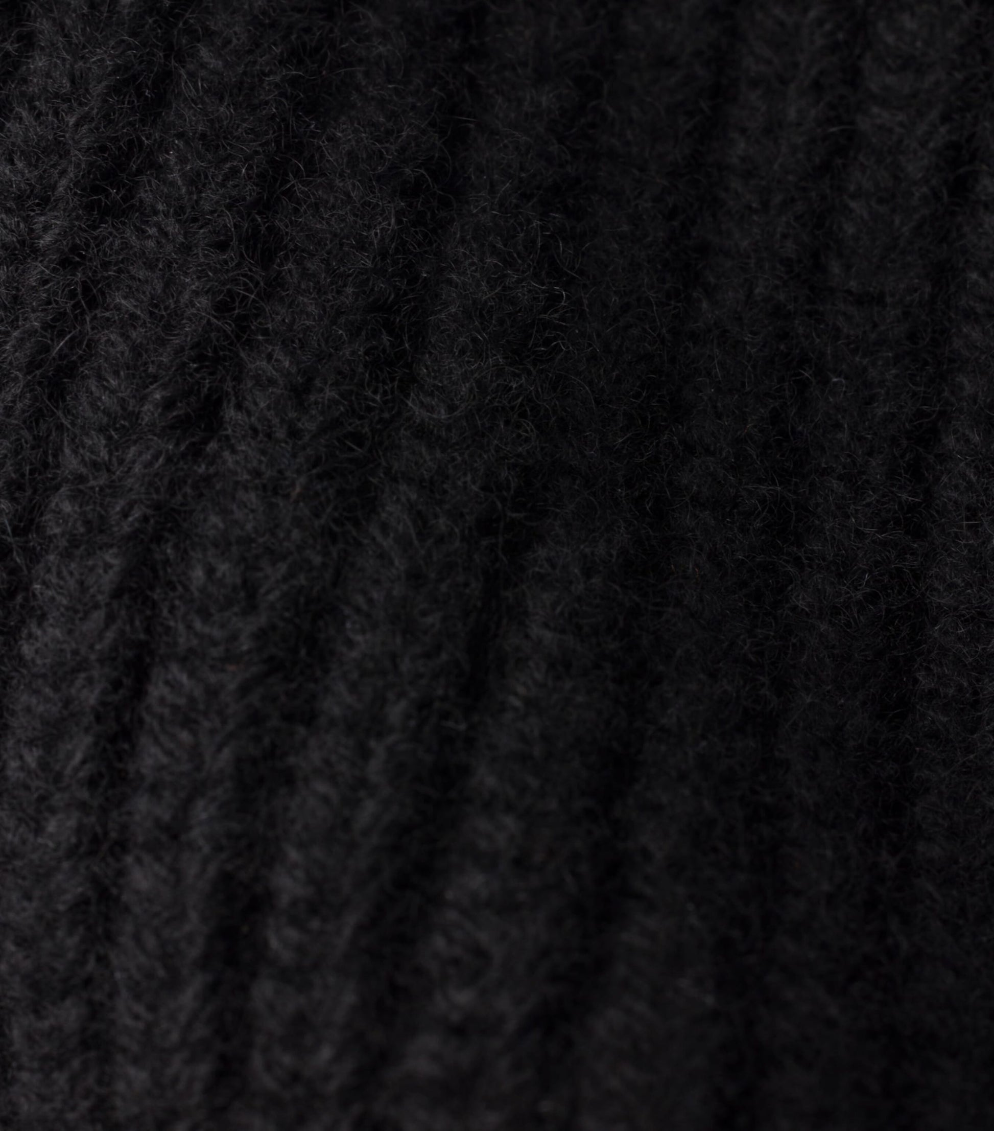 Prada Black Wool-Cashmere Drawstring Balaclava