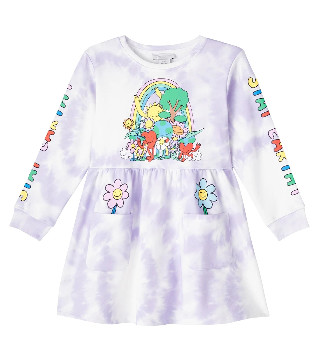 Stella McCartney Kids - Tie-dye cotton jersey dress