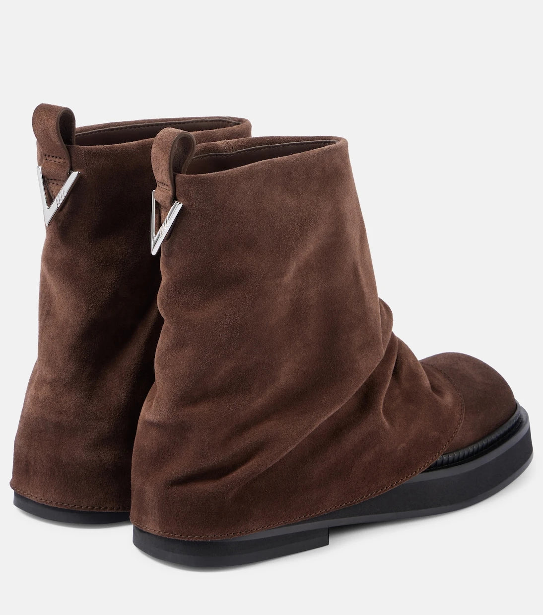 The Attico - Mini Robin suede ankle boots