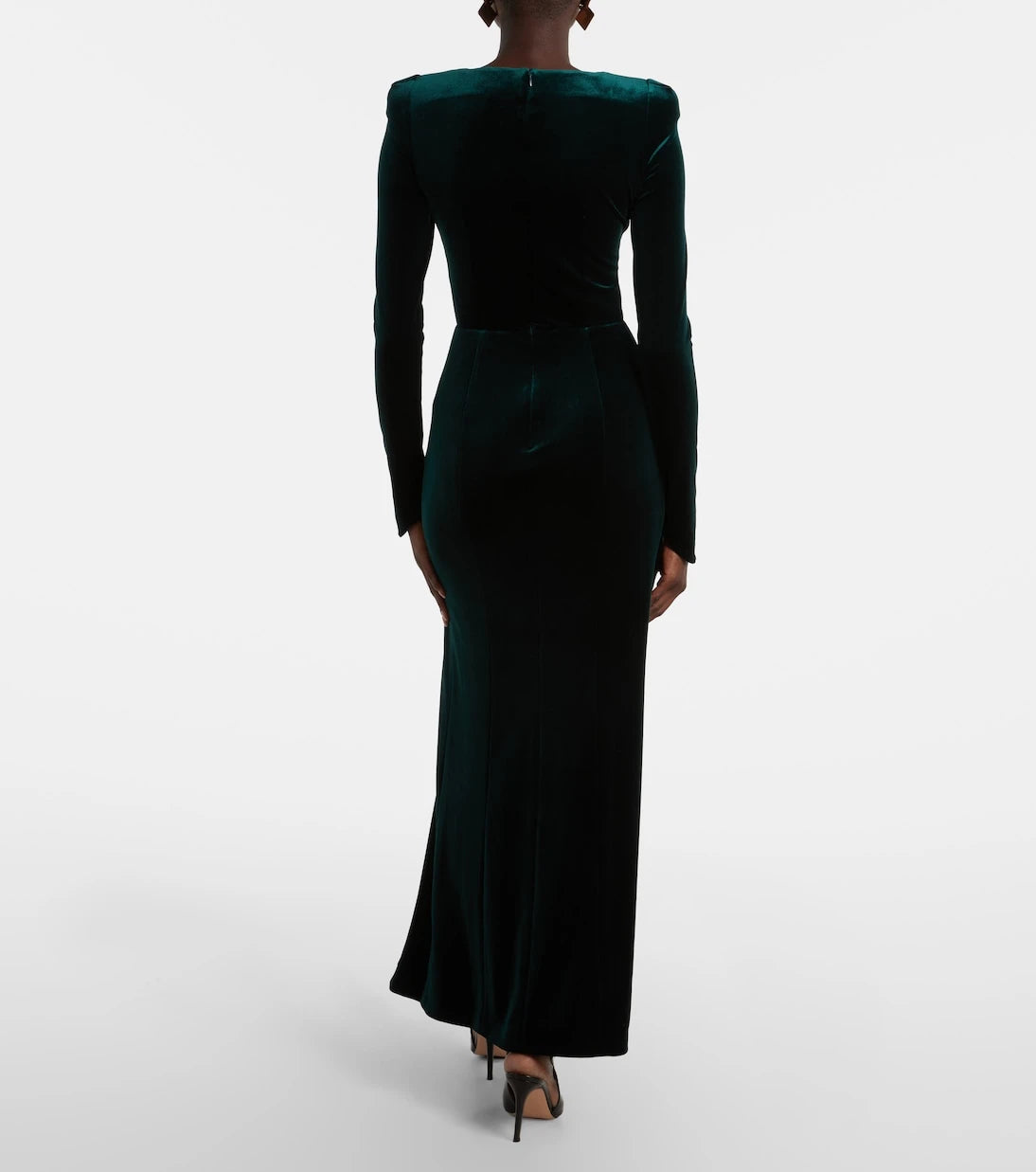 Galvan - Vanitas velvet gown