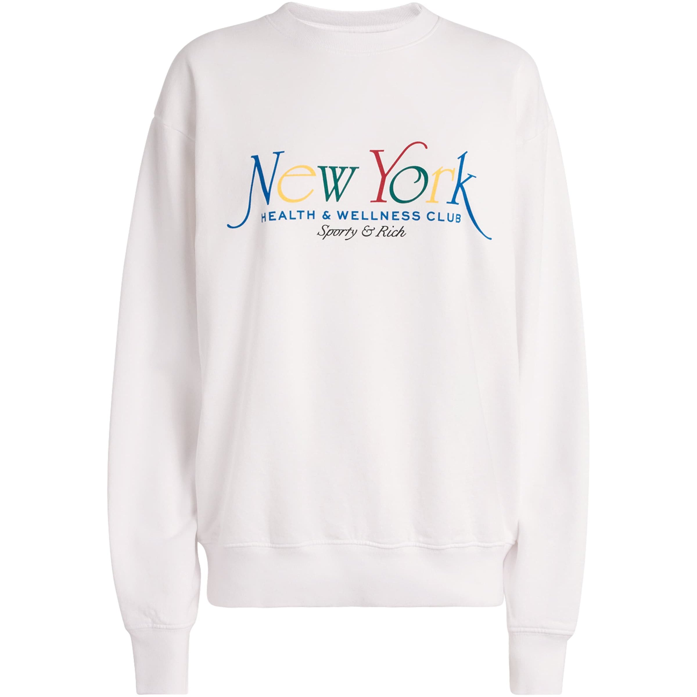 Cotton NY 94 Sweatshirt WHT/RBY/ALPNE/BLUE