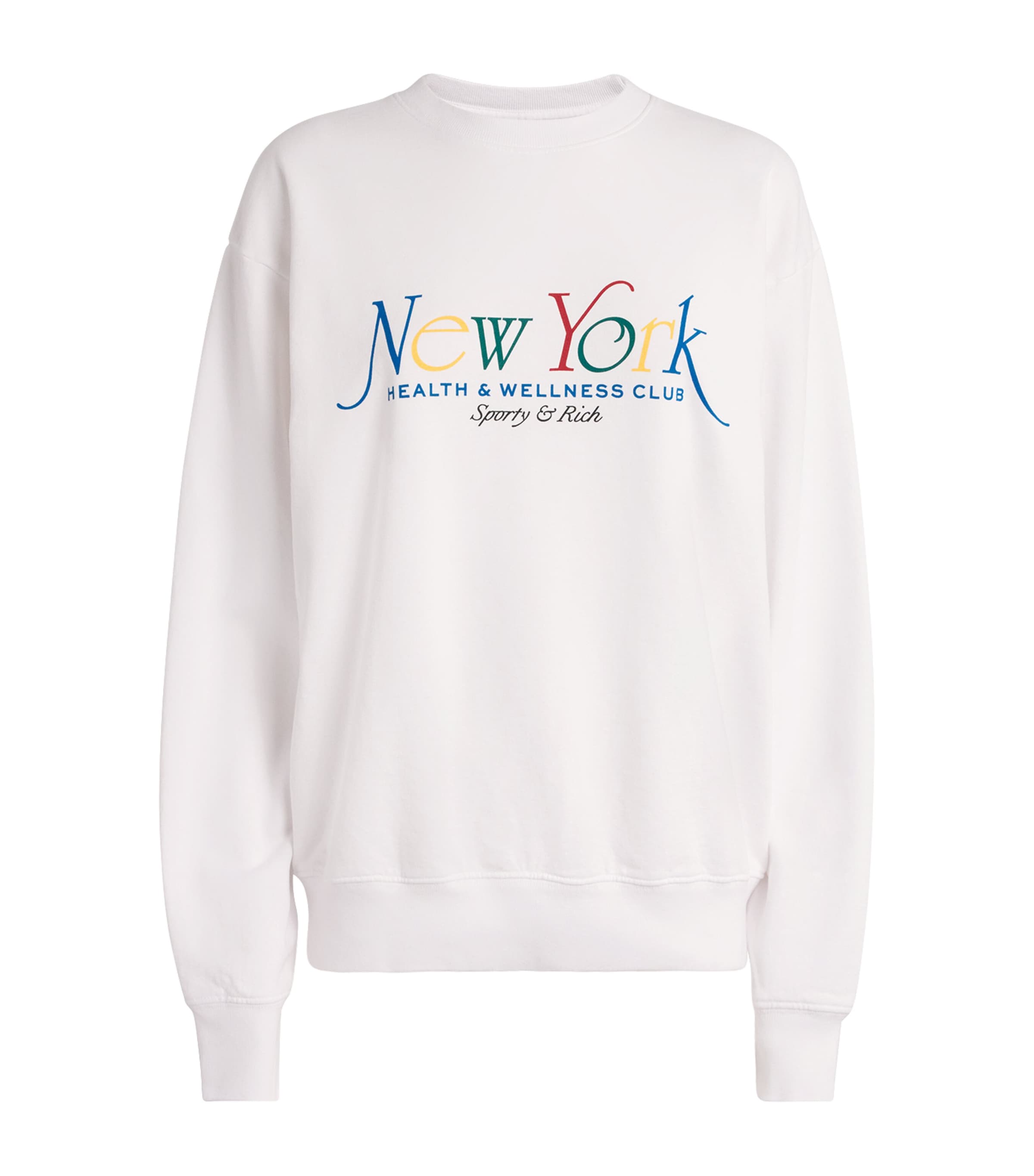 Cotton NY 94 Sweatshirt WHT/RBY/ALPNE/BLUE