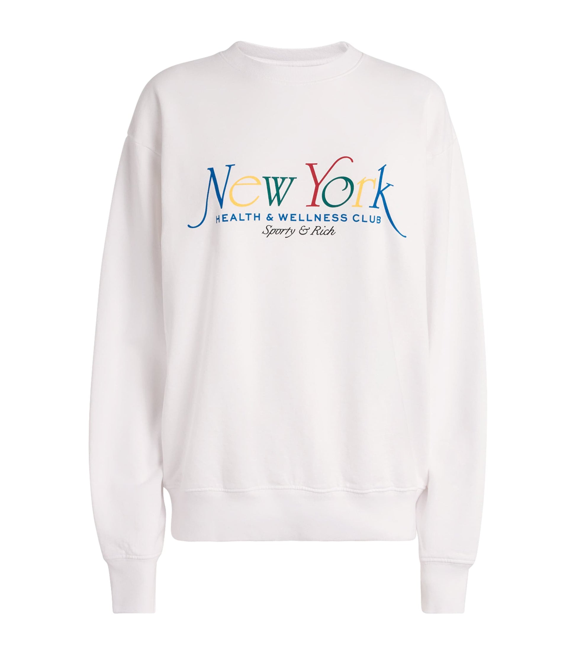 Cotton NY 94 Sweatshirt WHT/RBY/ALPNE/BLUE