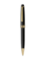 Montblanc Gold-Plated Meisterstuck Classique Black Ballpoint Pen
