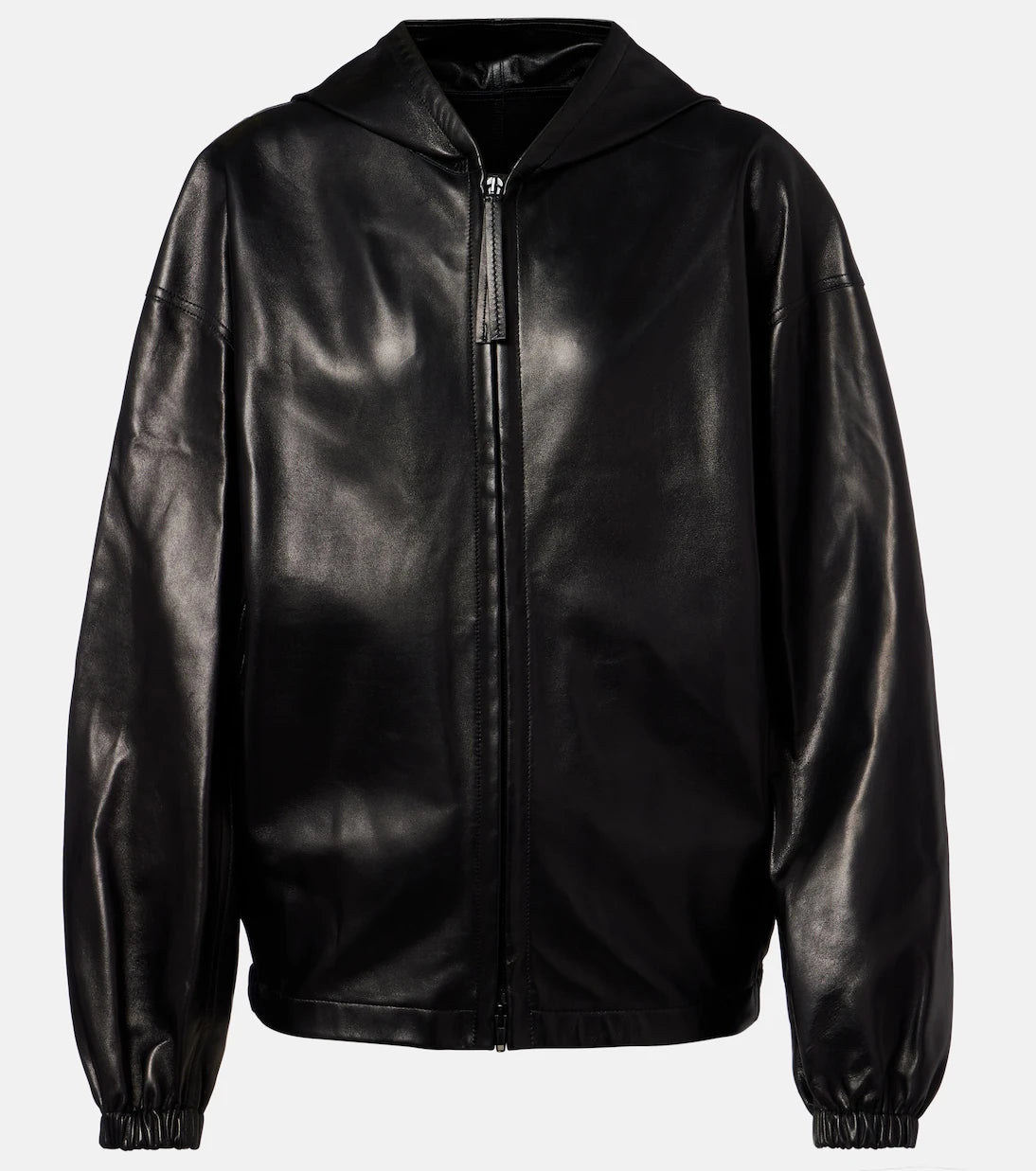 Phoebe Philo - Kapüşonlu deri bomber ceket