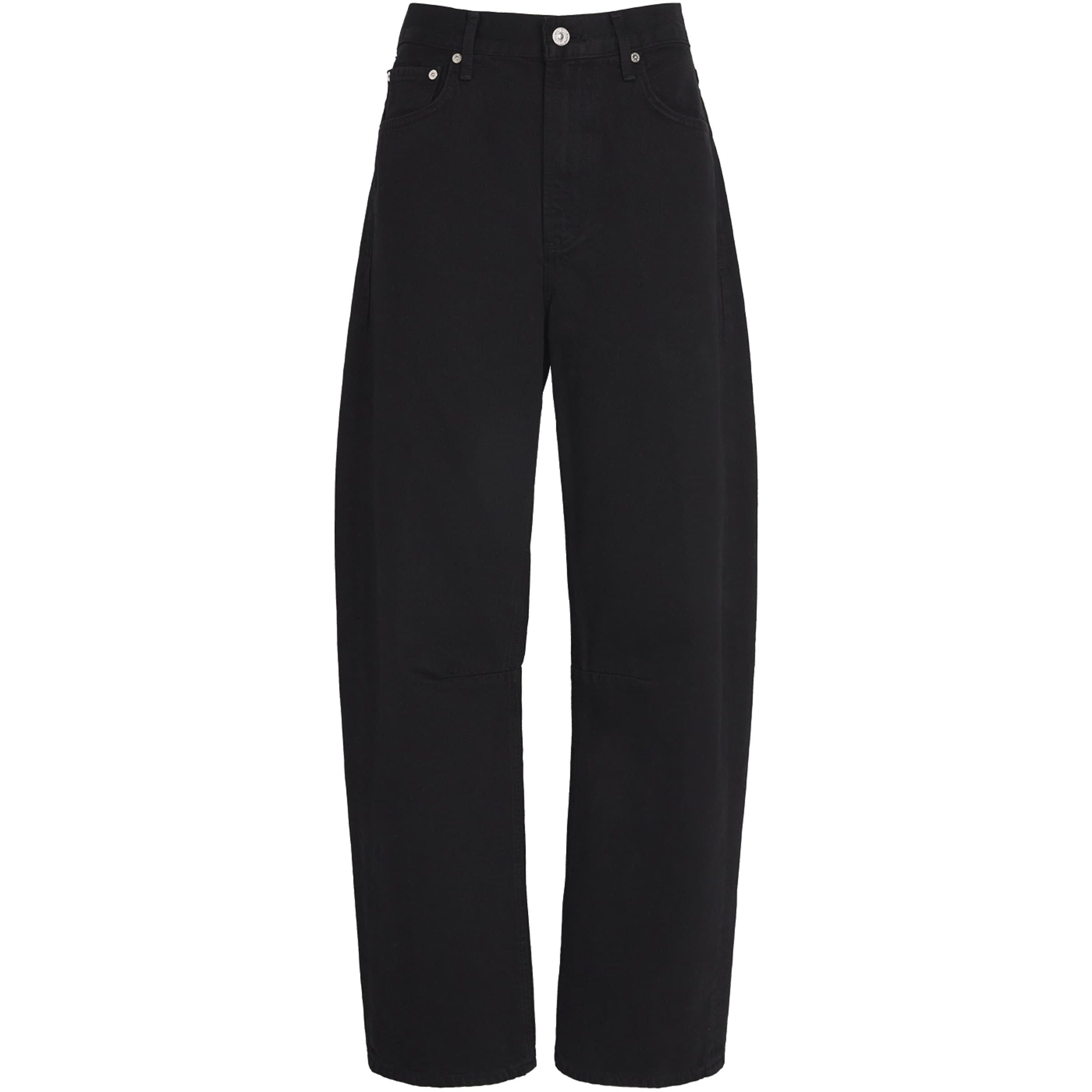 Citizens of Humanity Black Miro Long Relaxed Jeans
