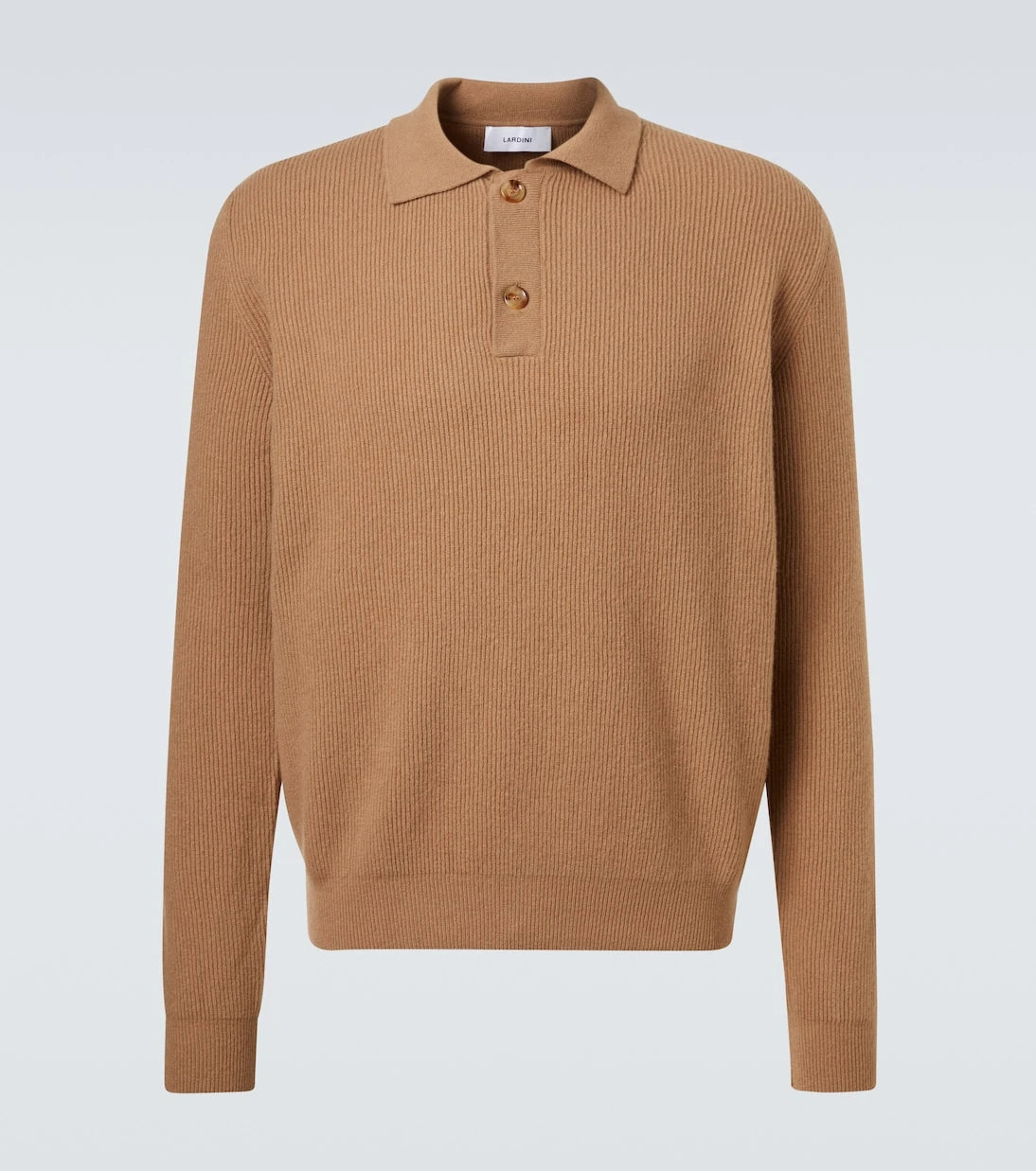 Lardini - Wool and cashmere polo sweater