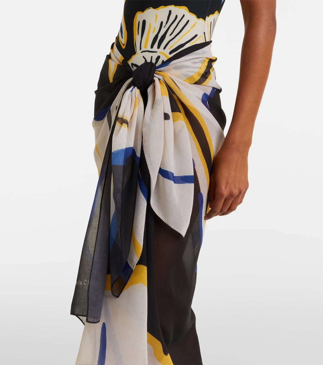 Cala de la Cruz - Luana printed beach cover-up