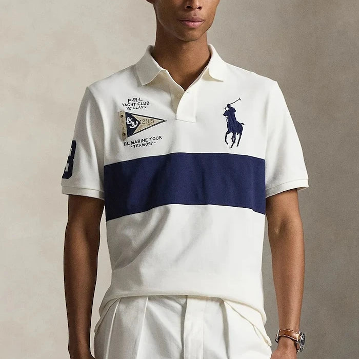Polo Ralph Lauren тениска с яка мъжка от памук