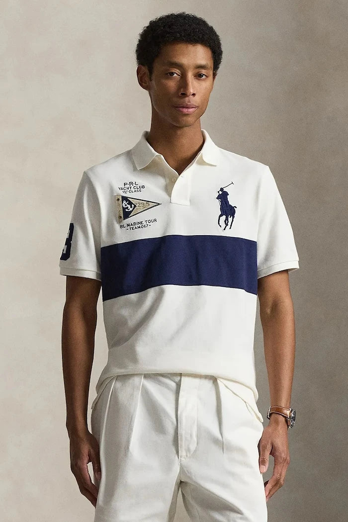 Polo Ralph Lauren тениска с яка мъжка от памук
