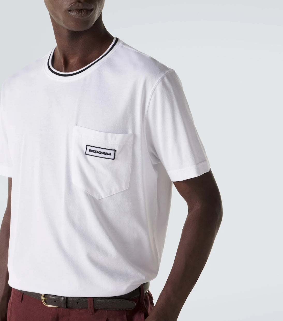 Dolce&Gabbana - Logo cotton jersey T-shirt