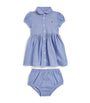 Ralph Lauren Kids Cotton Oxford Dress and Bloomers Set (3-24 Months)