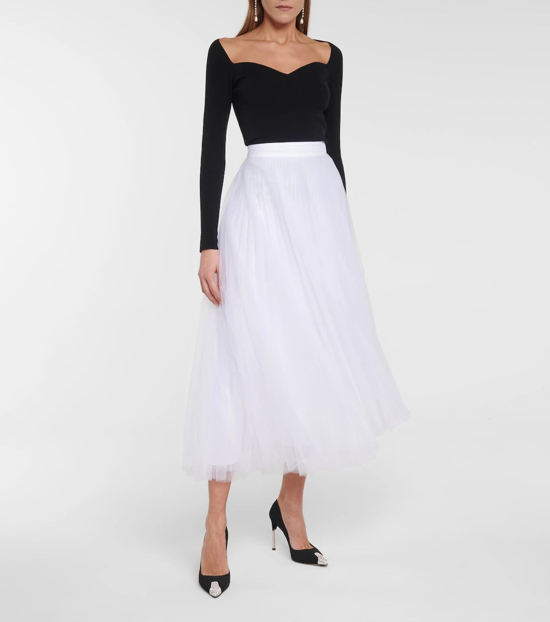 Christopher Kane - Tulle maxi skirt
