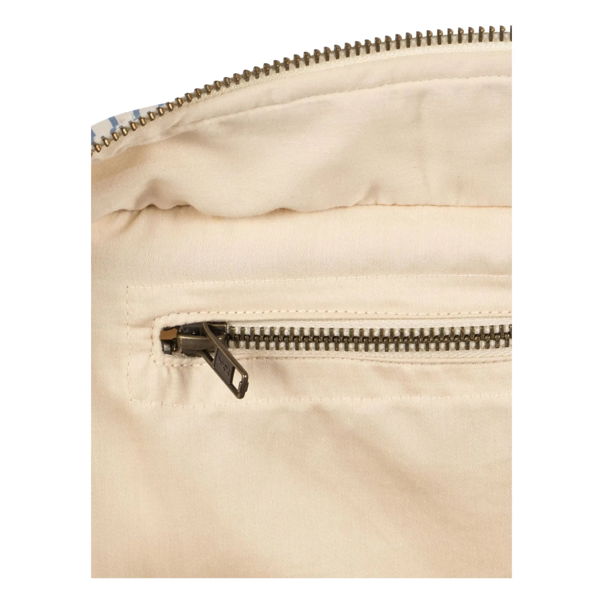 Konges Sløjd - Large Stripes toiletry bag | Blue