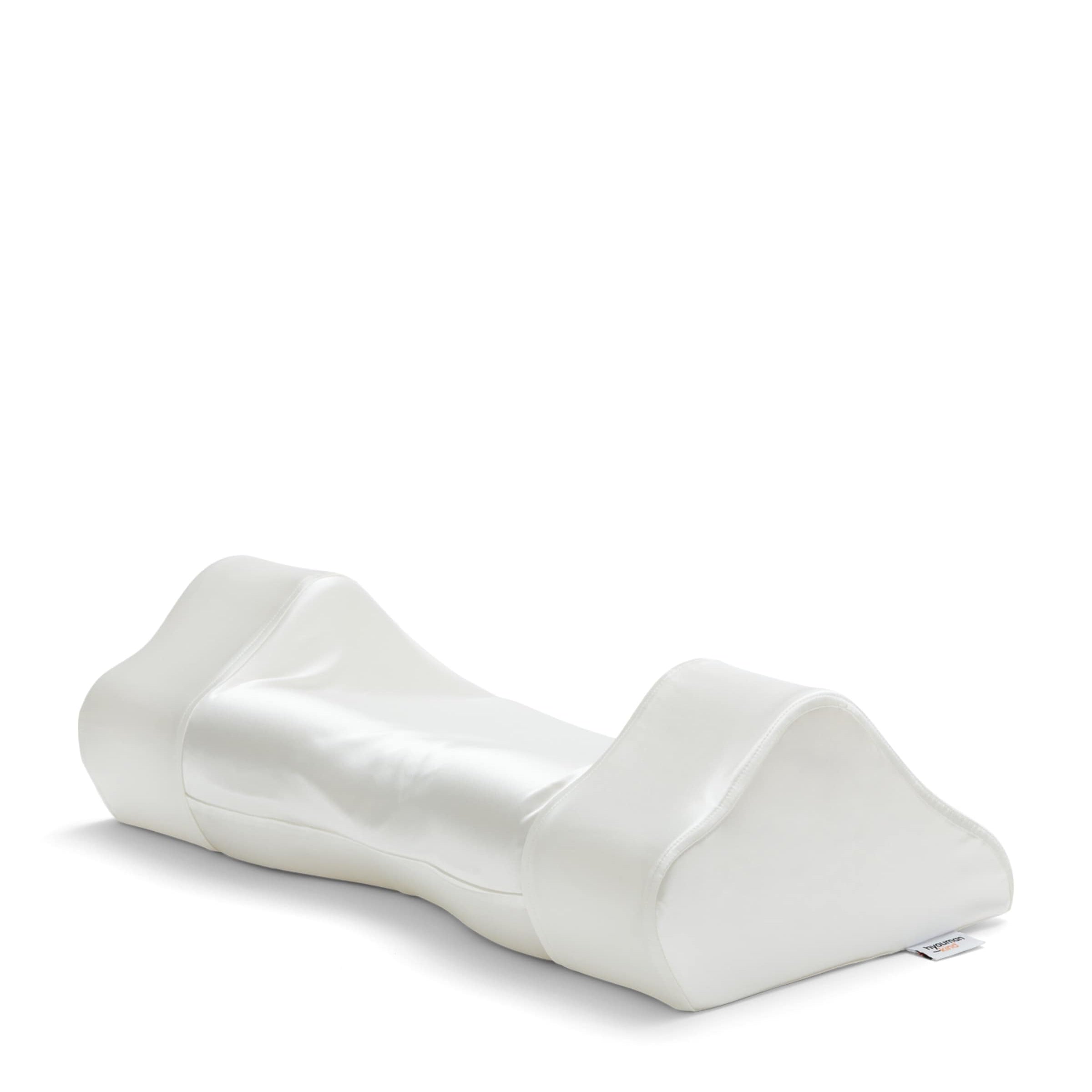 Back Sleep Pillow with Silk Pillowcase (32cm x 57cm)