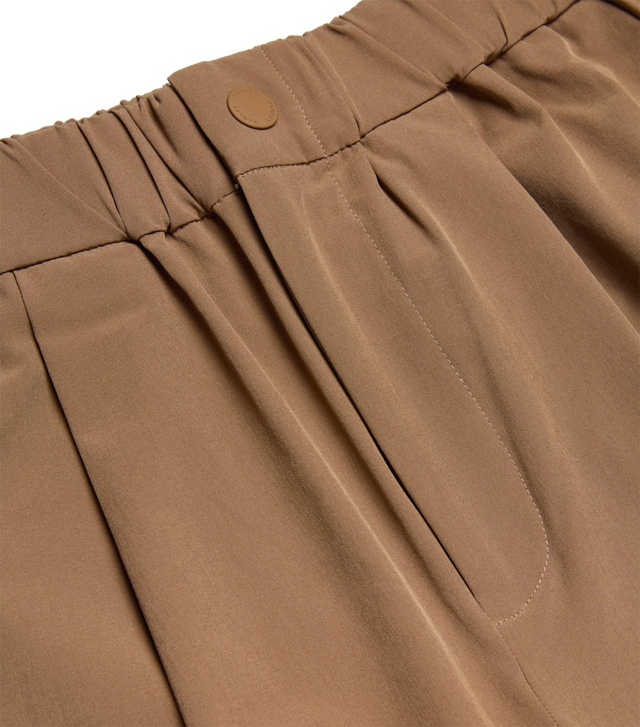Varley Brown Kayson Wide-Leg Trousers