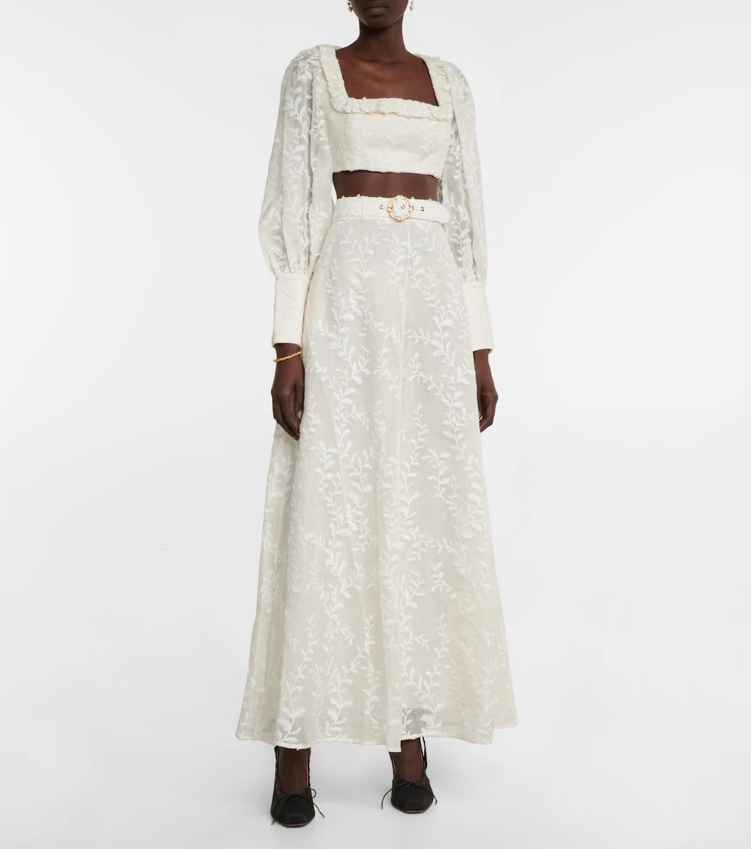 Zimmermann - حذاء باليرينا 85 بمقدمة إزميلية