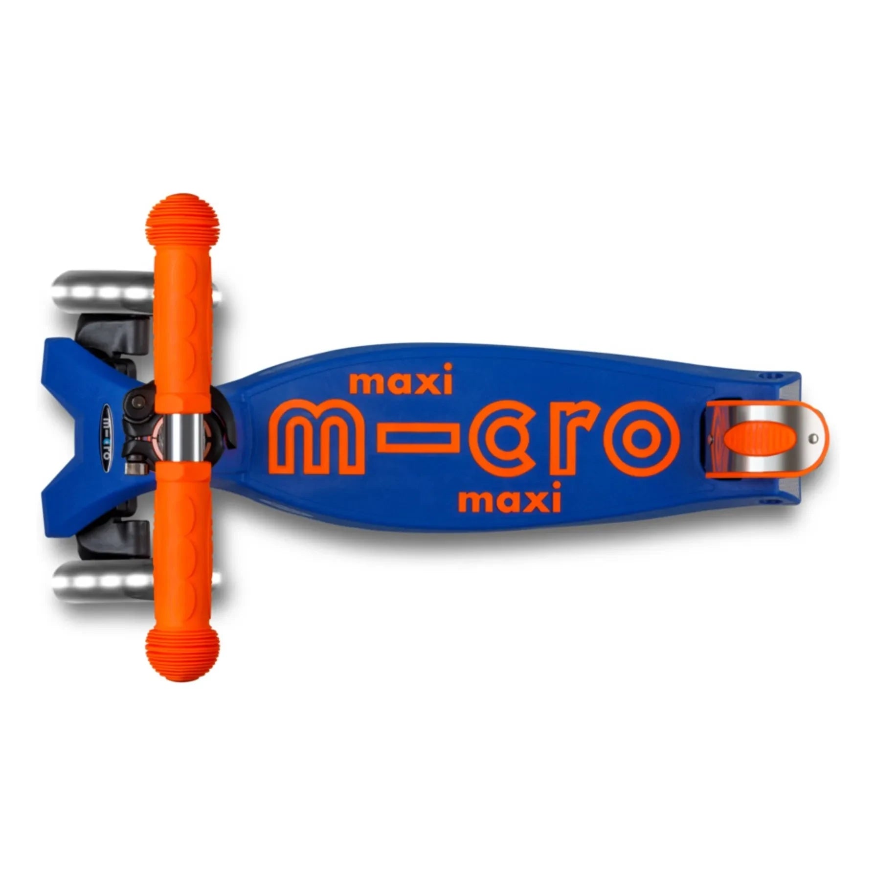 Micro - Maxi Foldable Neon LED Scooter | Orange