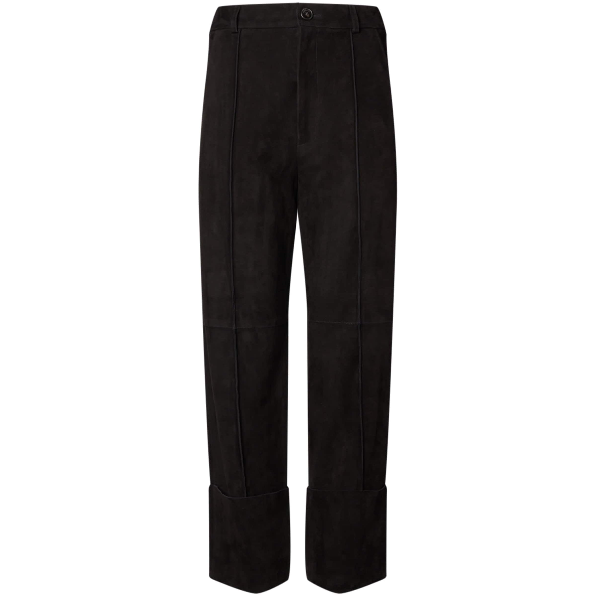 Aeron Black Suede Wenders Trousers