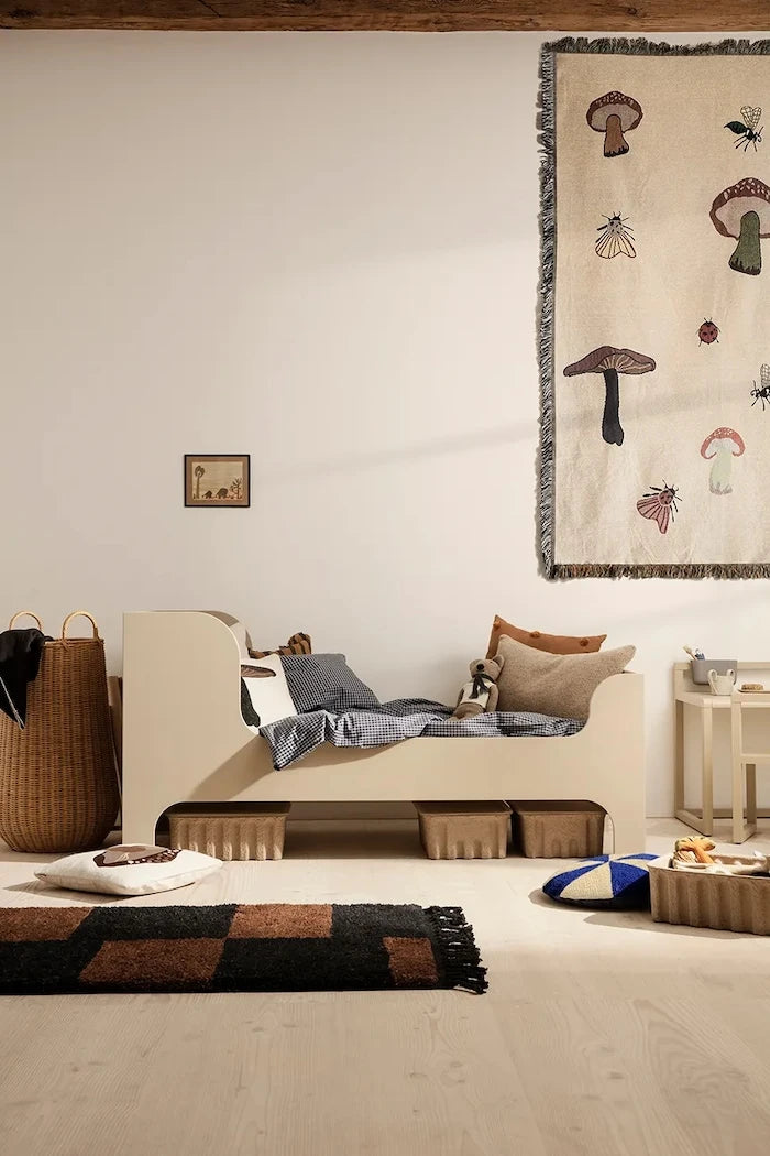 Памучно одеяло ferm LIVING Forest Tapestry 120 x 170 cm