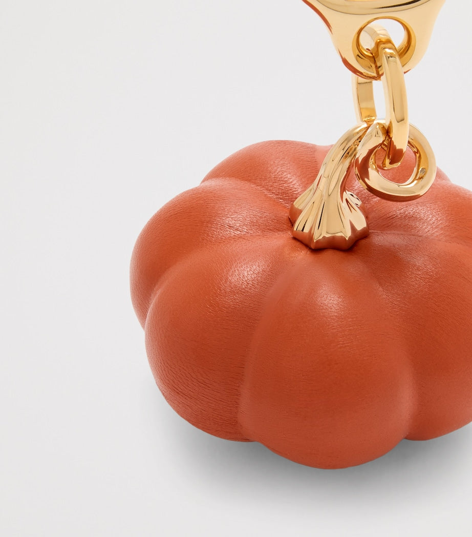 Orange Pumpkin Bag Charm