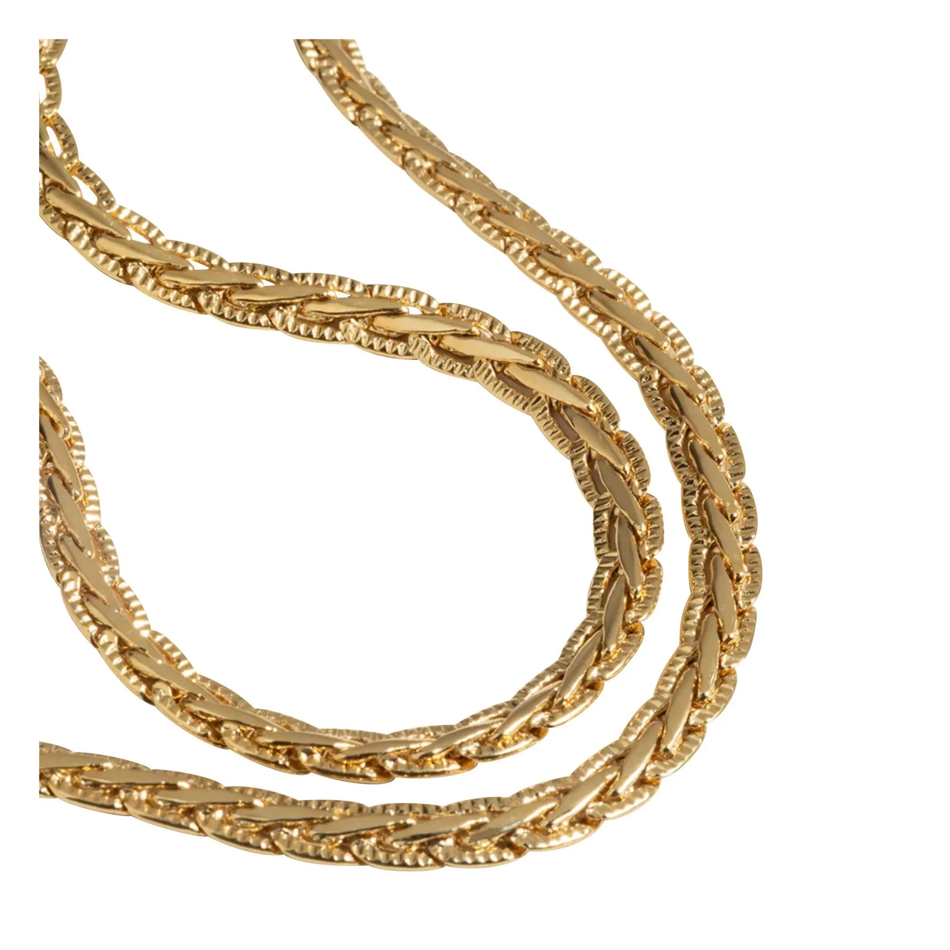 Louise Damas - La Tresse necklace | Gold