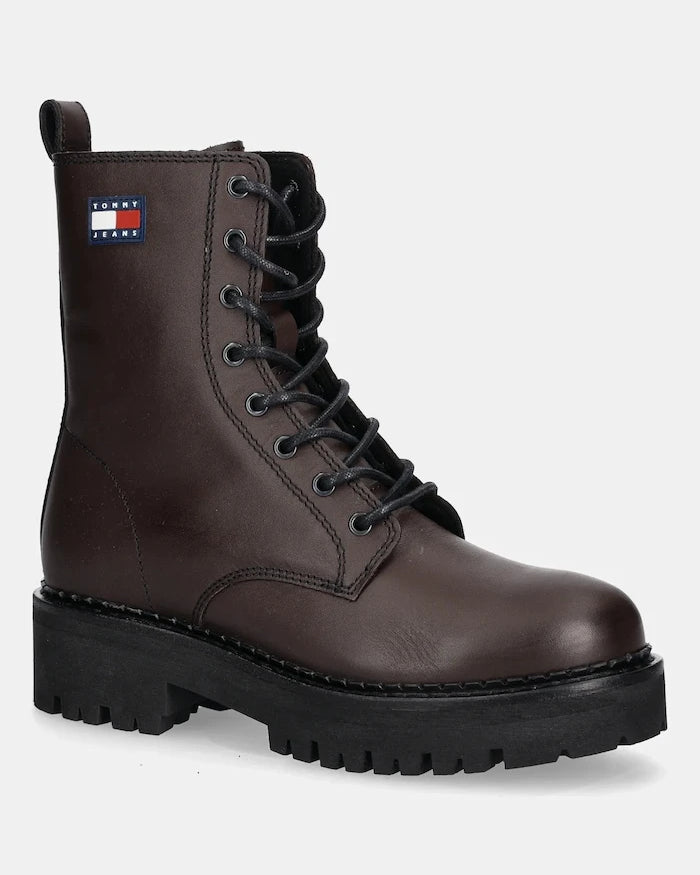 Tommy Jeans TJW URBAN LACE UP BOOT Deri Postal