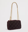 Chloé Small Velvet Heritage Shoulder Bag