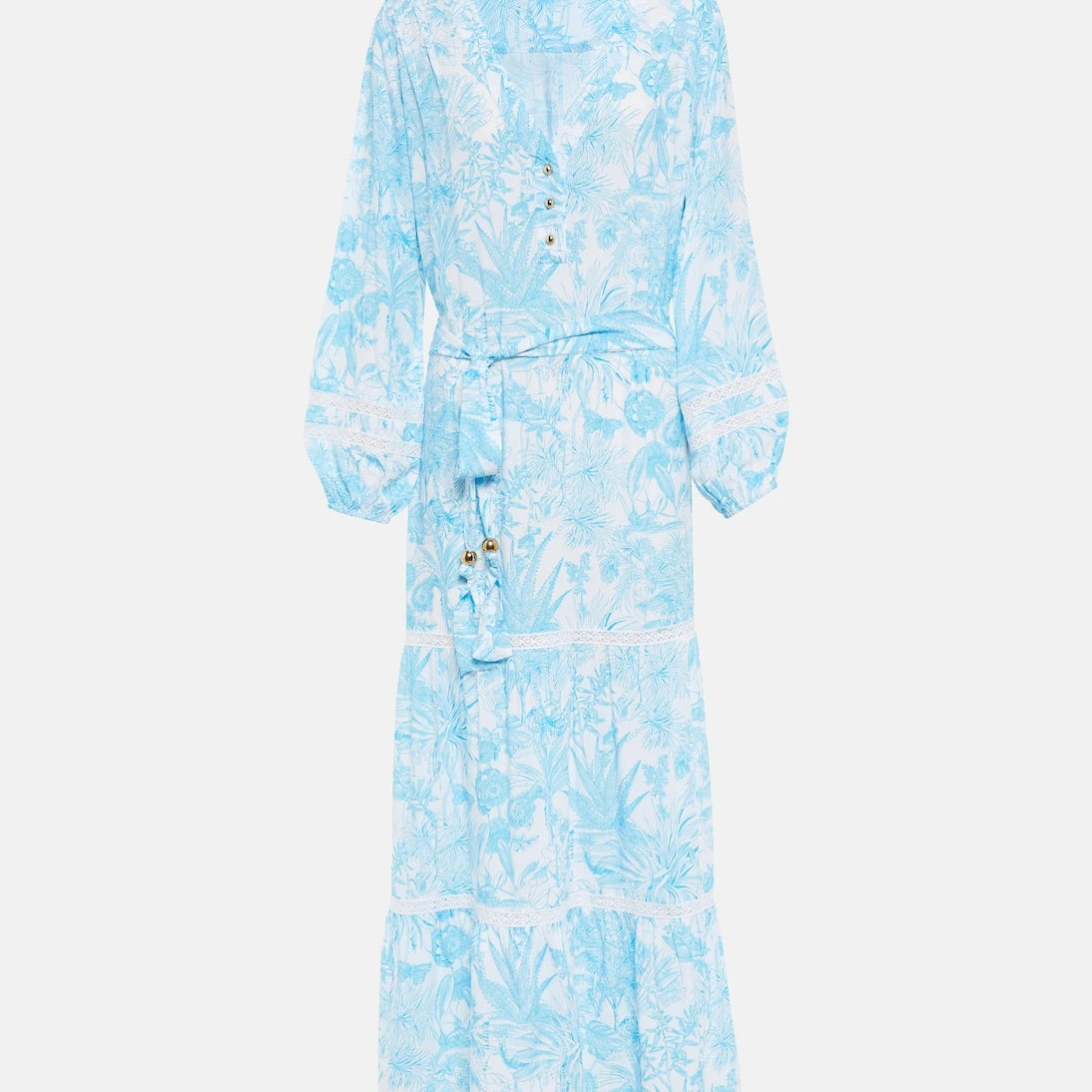 Melissa Odabash - Wisteria printed maxi dress