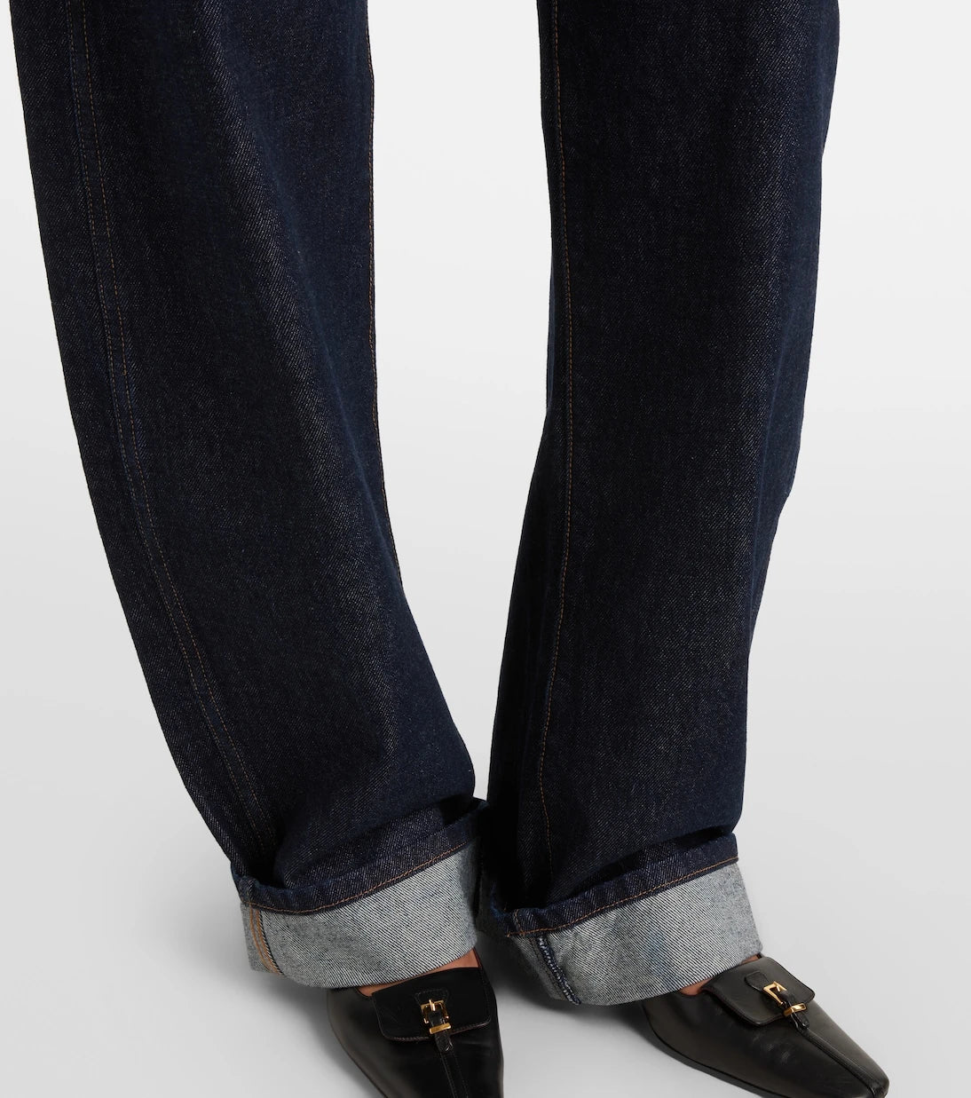 Khaite - Karo mid-rise barrel-leg jeans