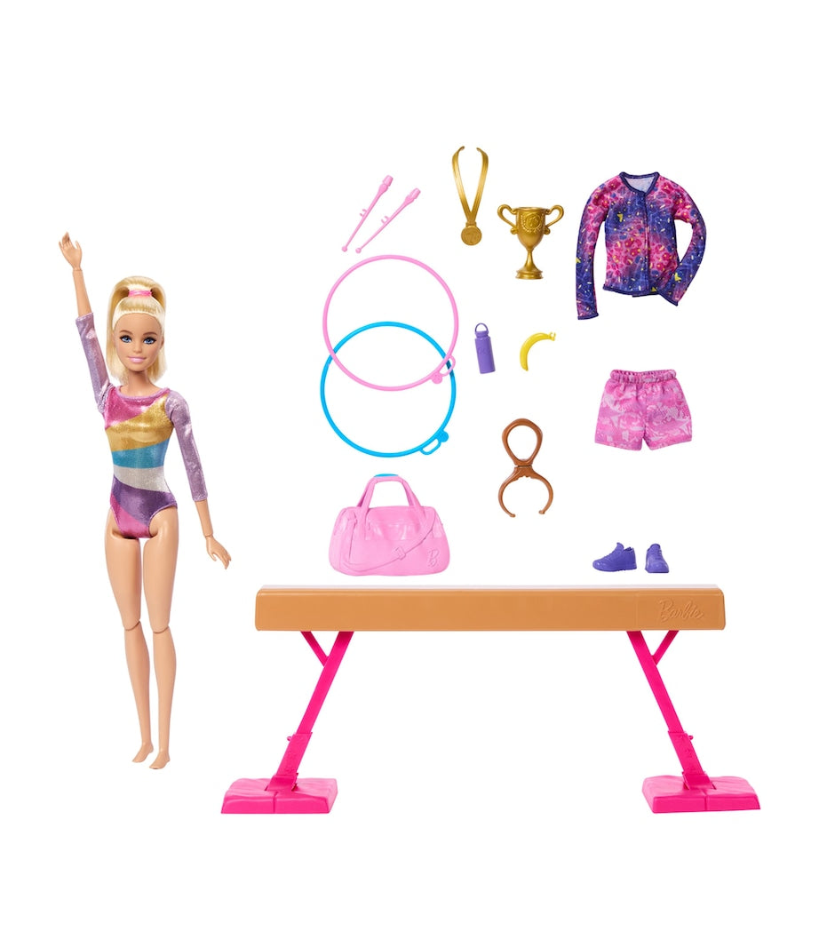 Barbie Gymnastics Play Set