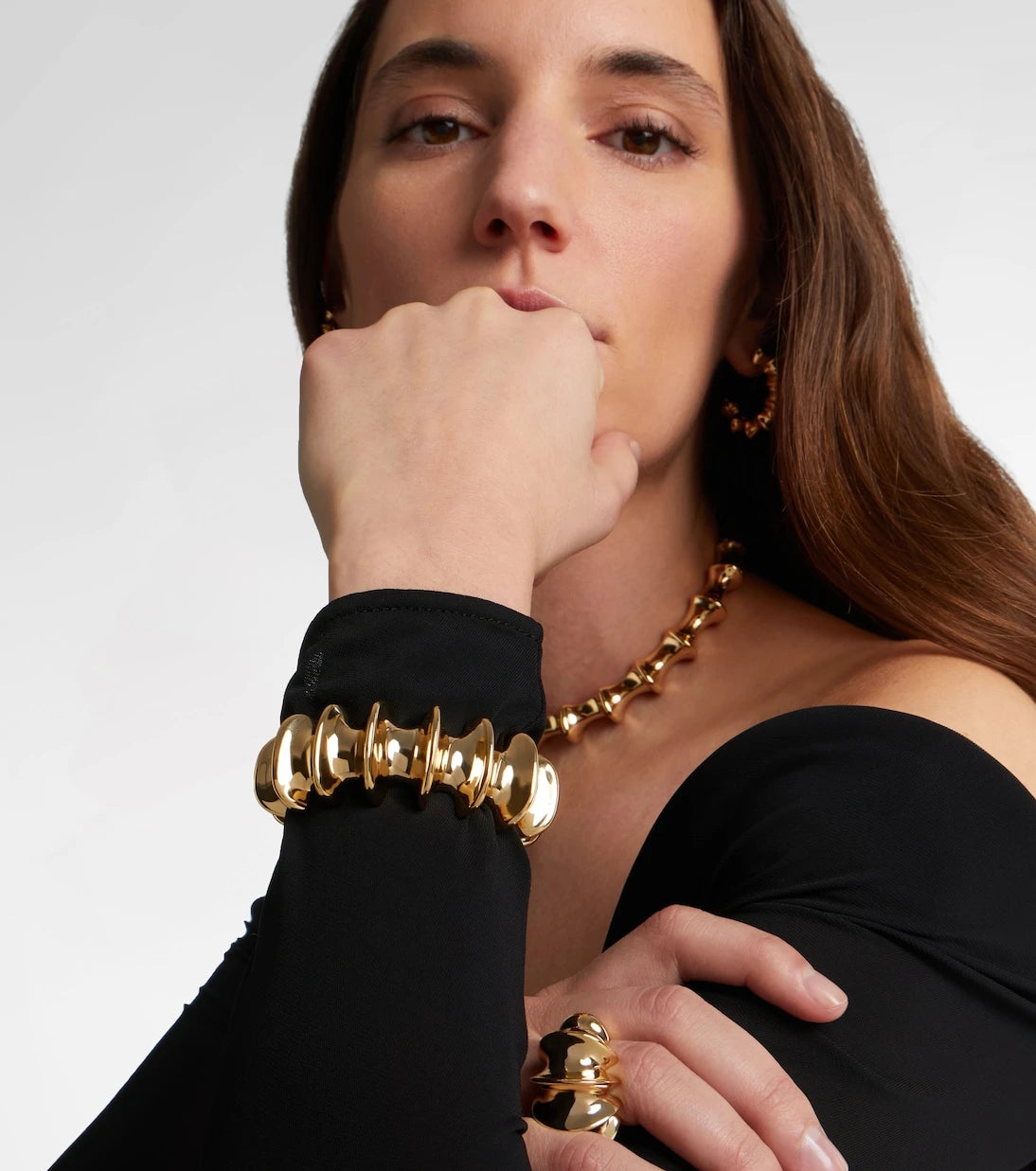 Jennifer Fisher - Murphy gold-plated cuff bracelet