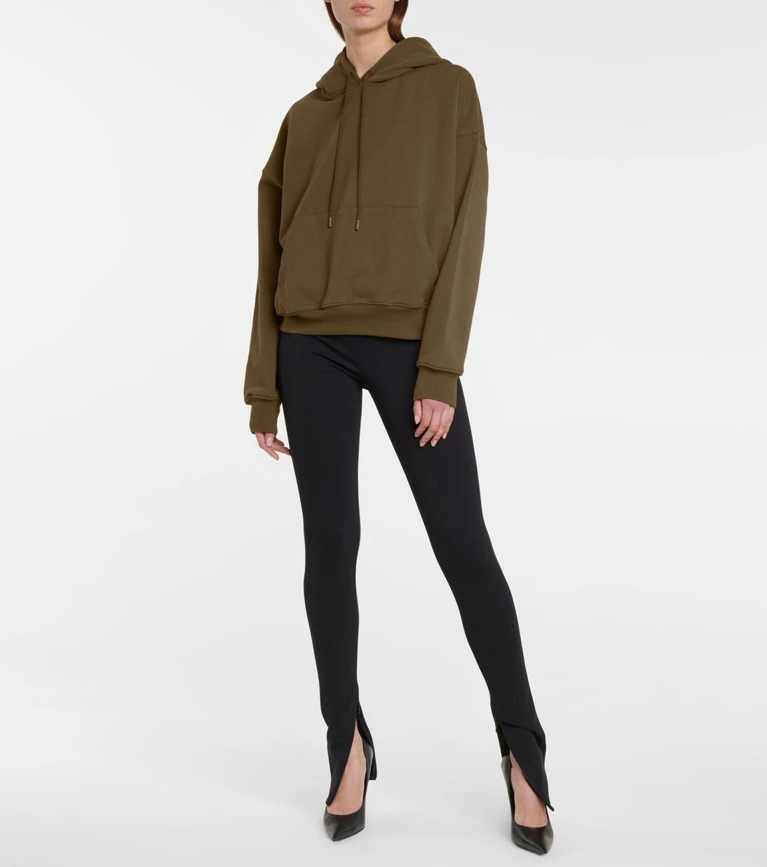 Wardrobe.NYC - سويت شيرت قطني بقبعة