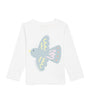 Stella McCartney Kids Long-Sleeve Blue Bird T-Shirt (3-36 Months)