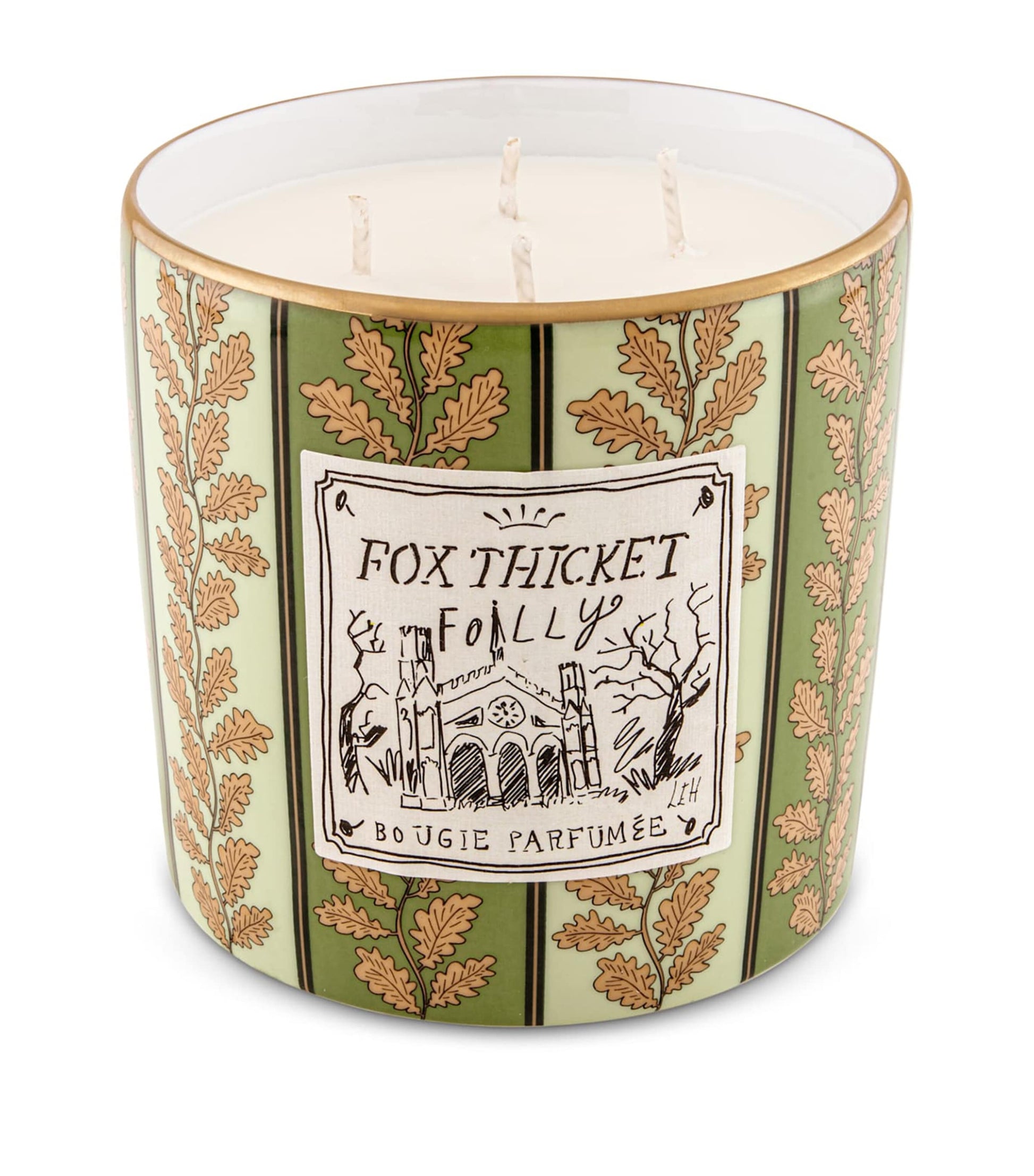 x Luke Edward Hall Large Fox Thicket Folly Scented Candle