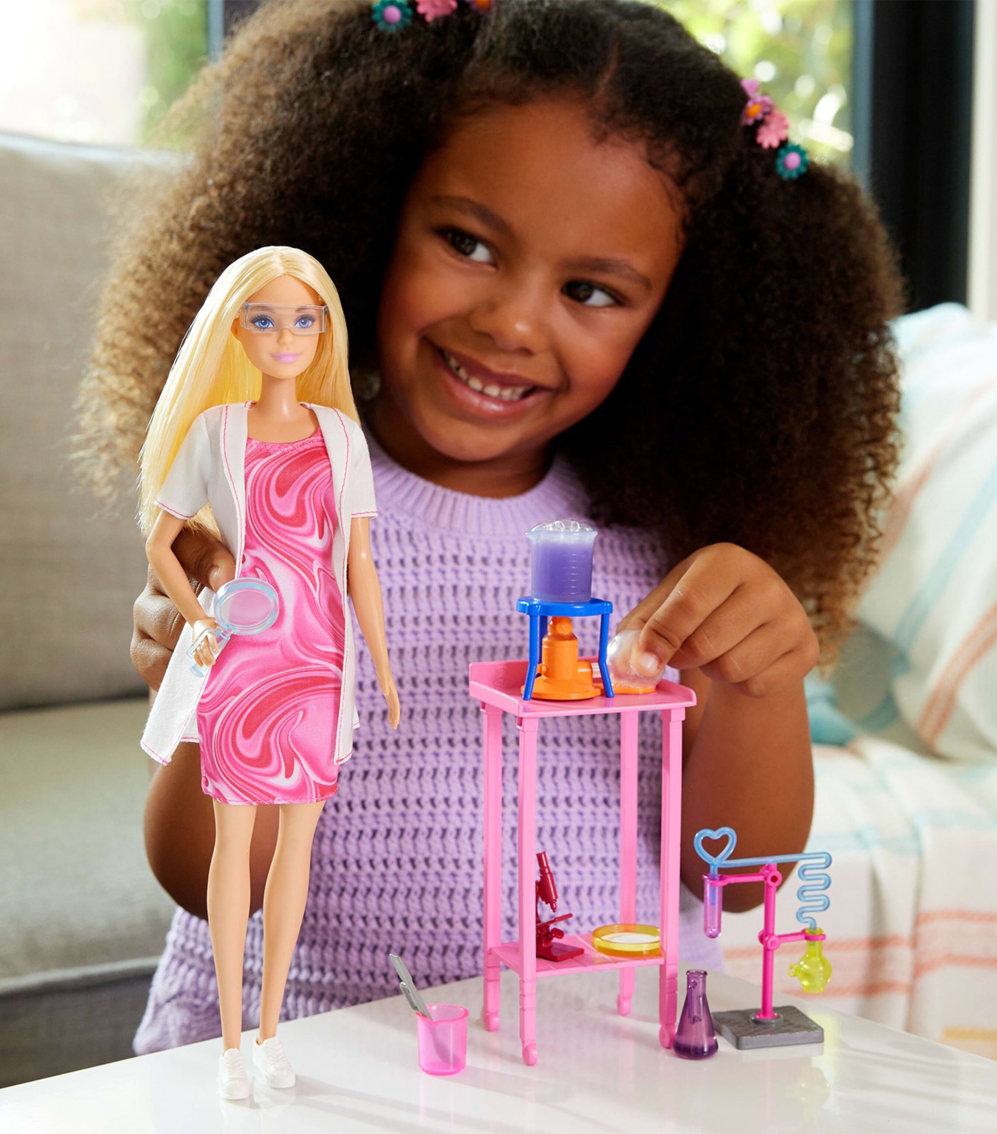 Barbie Scientist Doll and Accessories