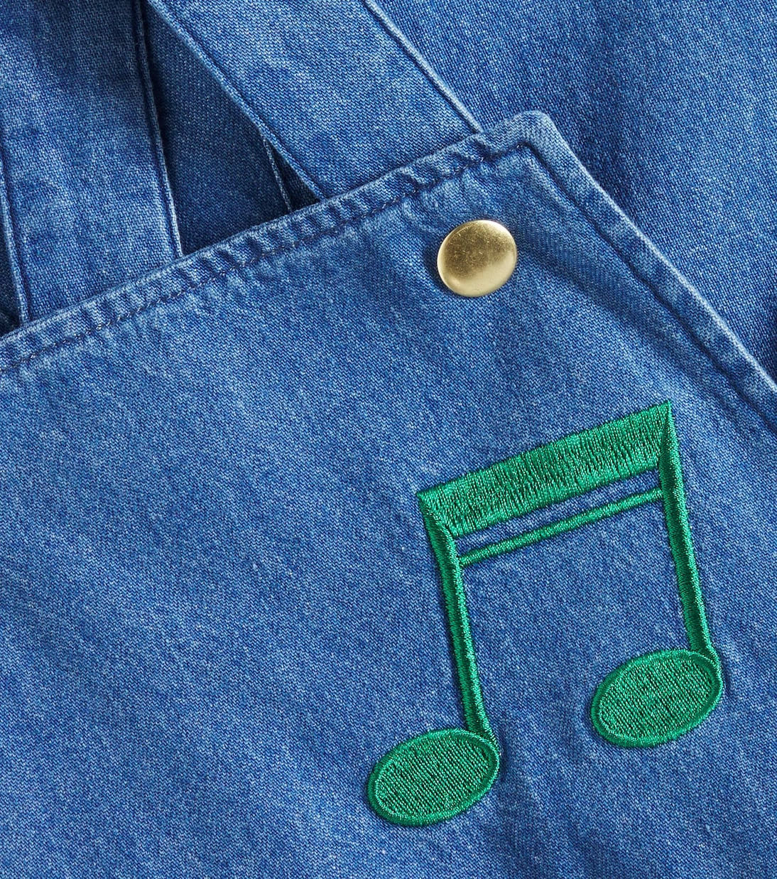 Mini Rodini - Denim overalls