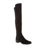 Stuart Weitzman Black Suede Reserve Over-The-Knee Boots 40