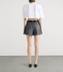 Givenchy Grey Wool Pleated Shorts