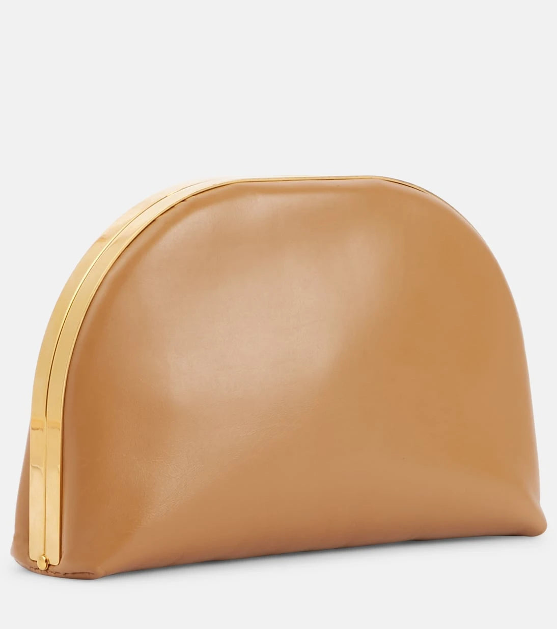 The Row - Sylvia leather clutch