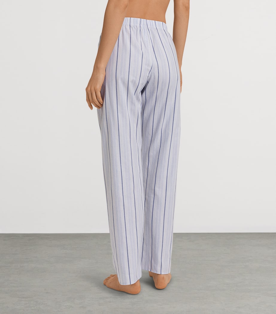 Hanro Multi Cotton Stripe Pyjama Trousers